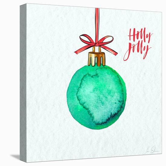 Holly Jolly Ornament-Sara Elizabeth-Stretched Canvas