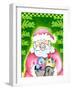 Holly Jolly Santa-Valarie Wade-Framed Giclee Print