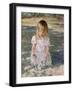 Holly Makes a Posy-Paul Gribble-Framed Giclee Print