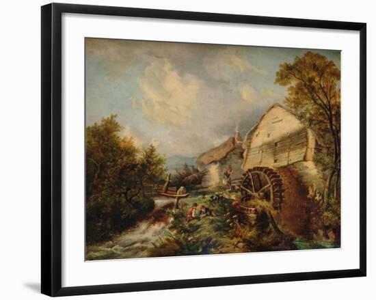 'Holly Street', 1847, (1938)-George Burrell Willcock-Framed Giclee Print