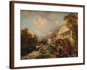 'Holly Street', 1847, (1938)-George Burrell Willcock-Framed Giclee Print