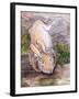 Holly, The Giant Continental Rabbit, 2002-Joan Thewsey-Framed Giclee Print
