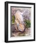 Holly, The Giant Continental Rabbit, 2002-Joan Thewsey-Framed Premium Giclee Print