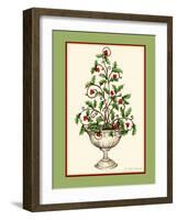 Holly Tree Topiary-Robin Betterley-Framed Giclee Print