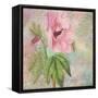 Hollyhock-Cora Niele-Framed Stretched Canvas