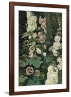 Hollyhocks, 1872-Marià Fortuny-Framed Giclee Print