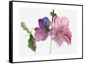 Hollyhocks, 1988-Claudia Hutchins-Puechavy-Framed Stretched Canvas