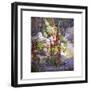 Hollyhocks-Marry Herrick Ross-Framed Premium Giclee Print