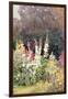 Hollyhocks-Helen Allingham-Framed Giclee Print