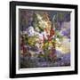 Hollyhocks-Marry Herrick Ross-Framed Art Print