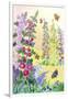 Hollyhocks-Jennifer Zsolt-Framed Giclee Print