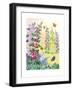 Hollyhocks-Jennifer Zsolt-Framed Giclee Print