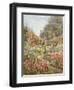 Hollyhocks-Lionel Charles Henley-Framed Giclee Print