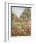 Hollyhocks-Lionel Charles Henley-Framed Giclee Print