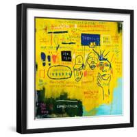 Hollywood Africans, 1983-Jean-Michel Basquiat-Framed Giclee Print