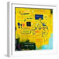 Hollywood Africans, 1983-Jean-Michel Basquiat-Framed Giclee Print