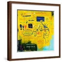 Hollywood Africans, 1983-Jean-Michel Basquiat-Framed Giclee Print