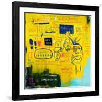 Hollywood Africans, 1983-Jean-Michel Basquiat-Framed Giclee Print