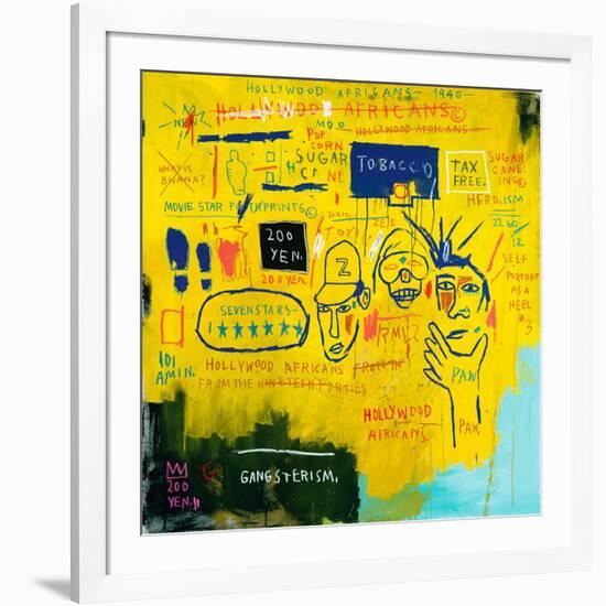 Hollywood Africans, 1983-Jean-Michel Basquiat-Framed Giclee Print