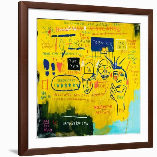 Hollywood Africans, 1983-Jean-Michel Basquiat-Framed Giclee Print