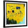 Hollywood Africans, 1983-Jean-Michel Basquiat-Framed Giclee Print