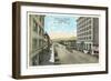 Hollywood and Cahuenga, Los Angeles-null-Framed Art Print