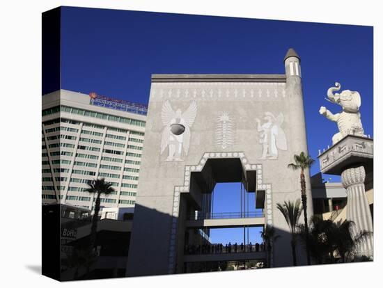 Hollywood and Highland Shopping Center, Hollywood Boulevard, Hollywood, Los Angeles, California, Un-Wendy Connett-Stretched Canvas