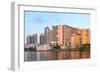 Hollywood Beach Florida at Sunset-Fotomak-Framed Photographic Print