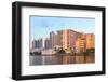 Hollywood Beach Florida at Sunset-Fotomak-Framed Photographic Print