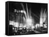 Hollywood Boulevard at Night-null-Framed Stretched Canvas