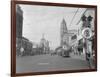 Hollywood Boulevard Decorated for Christmas-null-Framed Photographic Print