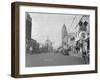 Hollywood Boulevard Decorated for Christmas-null-Framed Photographic Print