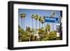 Hollywood Boulevard Sign-null-Framed Art Print