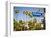 Hollywood Boulevard Sign-null-Framed Art Print