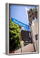 Hollywood Boulevard Sign-null-Framed Art Print