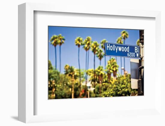 Hollywood Boulevard-null-Framed Art Print