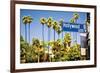 Hollywood Boulevard-null-Framed Art Print