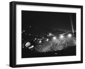 Hollywood Bowl at Night-null-Framed Photographic Print