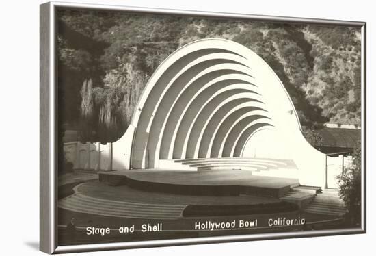 Hollywood Bowl, Los Angeles, California-null-Framed Art Print