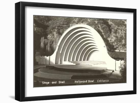 Hollywood Bowl, Los Angeles, California-null-Framed Art Print