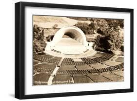 Hollywood Bowl, Los Angeles, California-null-Framed Art Print