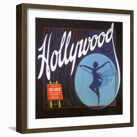 Hollywood Brand, c.1920-null-Framed Giclee Print