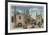 Hollywood, CA - View of Grauman's Chinese Theatre-Lantern Press-Framed Premium Giclee Print