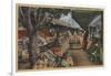 Hollywood, CA - View of Original Farmer's Market-Lantern Press-Framed Art Print