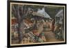 Hollywood, CA - View of Original Farmer's Market-Lantern Press-Framed Art Print