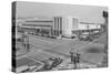 Hollywood, CA View of Radio City and NBC Studios Photograph - Hollywood, CA-Lantern Press-Stretched Canvas