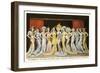 Hollywood Cabaret Ensemble, New York City-null-Framed Art Print