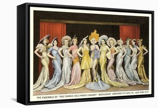 Hollywood Cabaret Ensemble, New York City-null-Framed Stretched Canvas