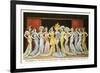 Hollywood Cabaret Ensemble, New York City-null-Framed Art Print