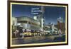 Hollywood, California - ABC Building on Vine Street-Lantern Press-Framed Art Print